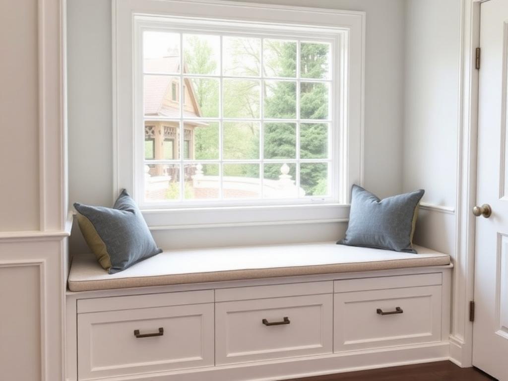 Window seat with storage Spartanburg