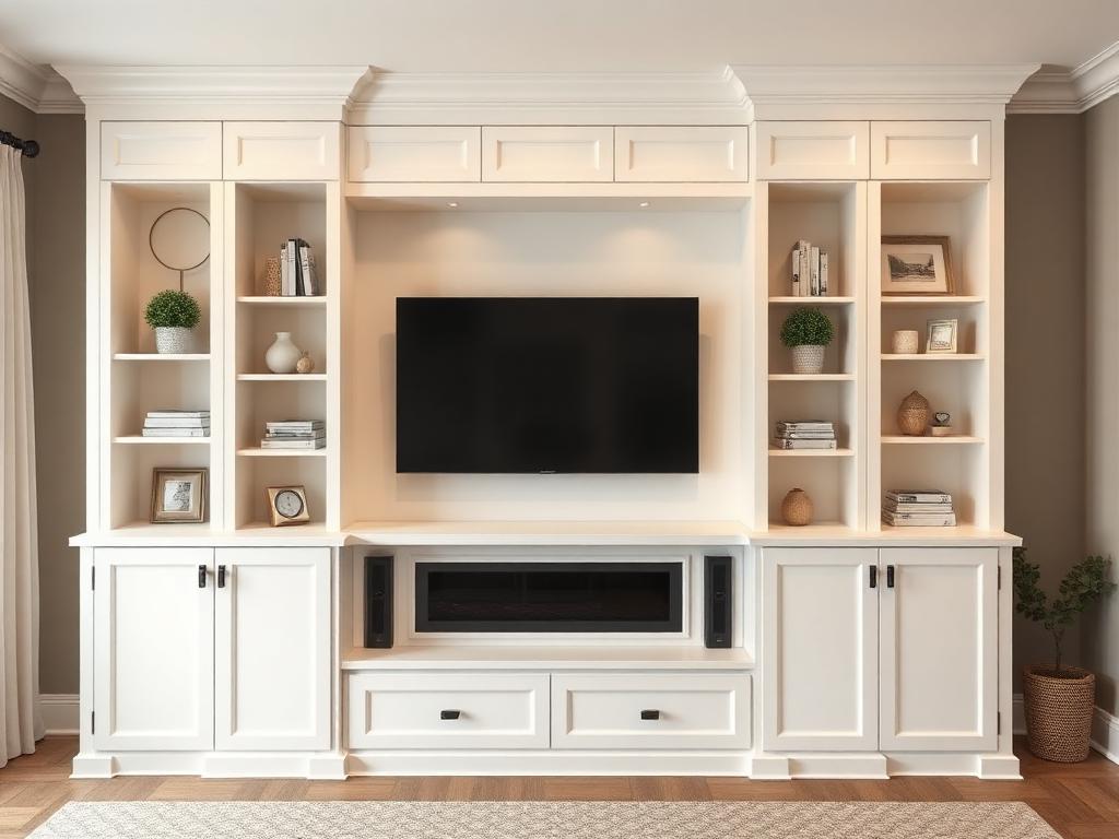 Entertainment center built-in SC
