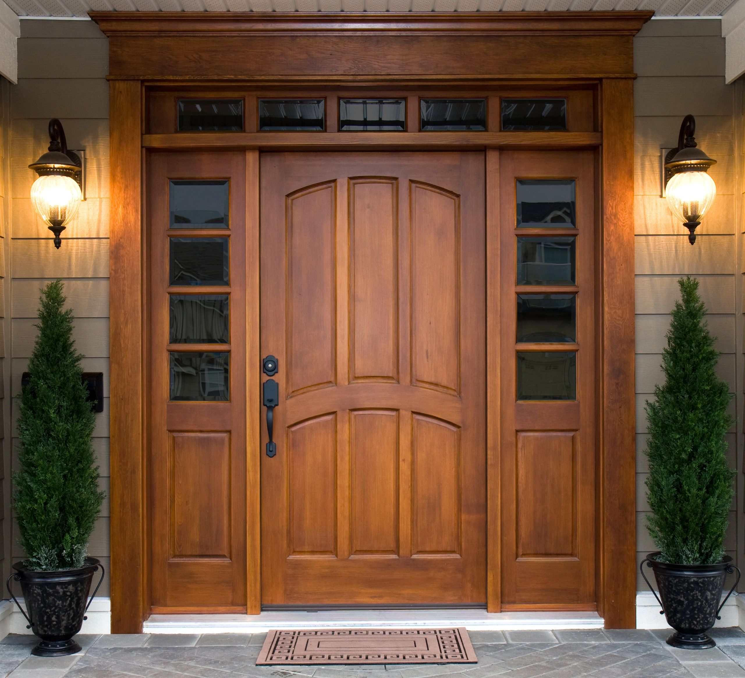 Exterior door installation