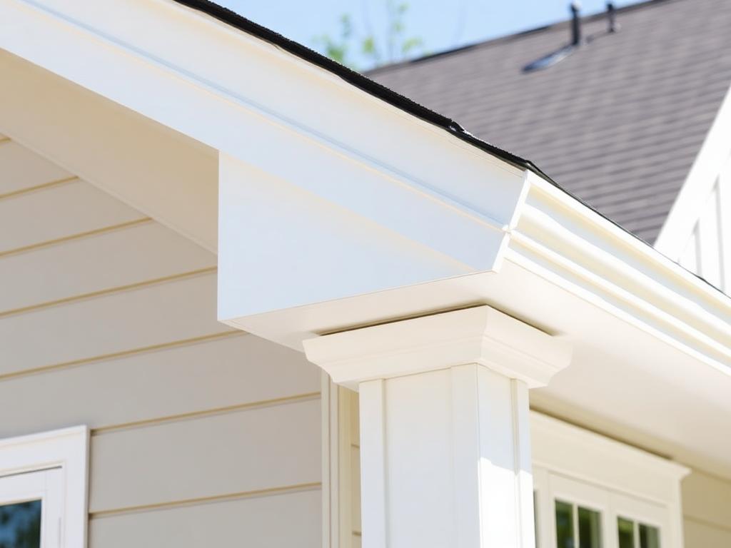 Farmhouse exterior trim and fascia