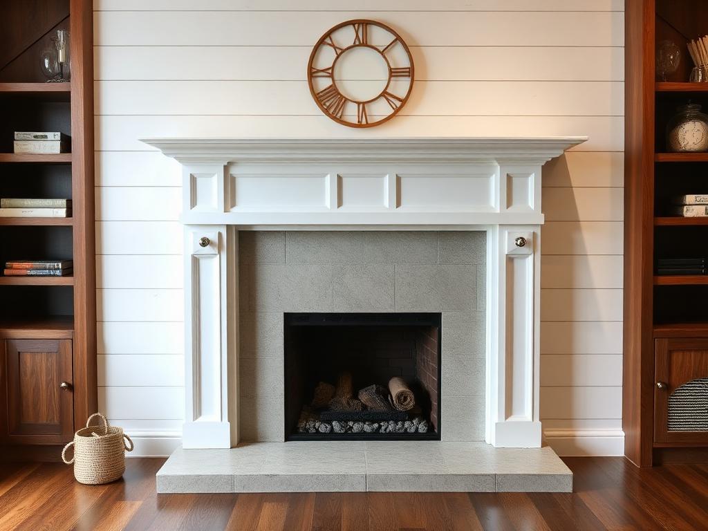 Custom fireplace mantel Greenville