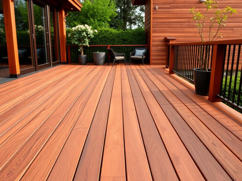 Ipe wood deck construction Spartanburg