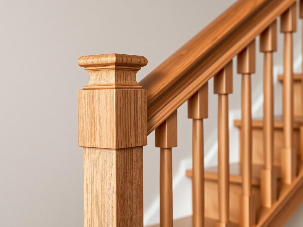 Staircase handrail detail Spartanburg